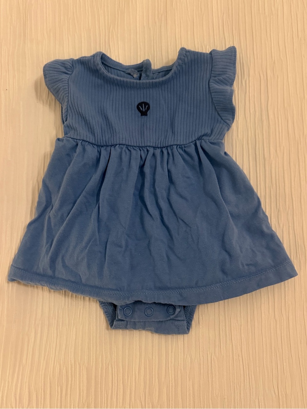 Carter’s Blue Baby Dress Bodysuit